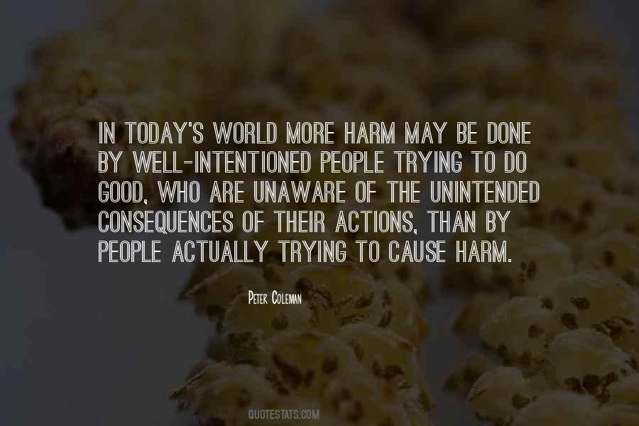 Quotes About Not Causing Harm #1368733