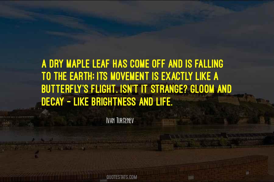 Quotes About Maple Leaf #1262494