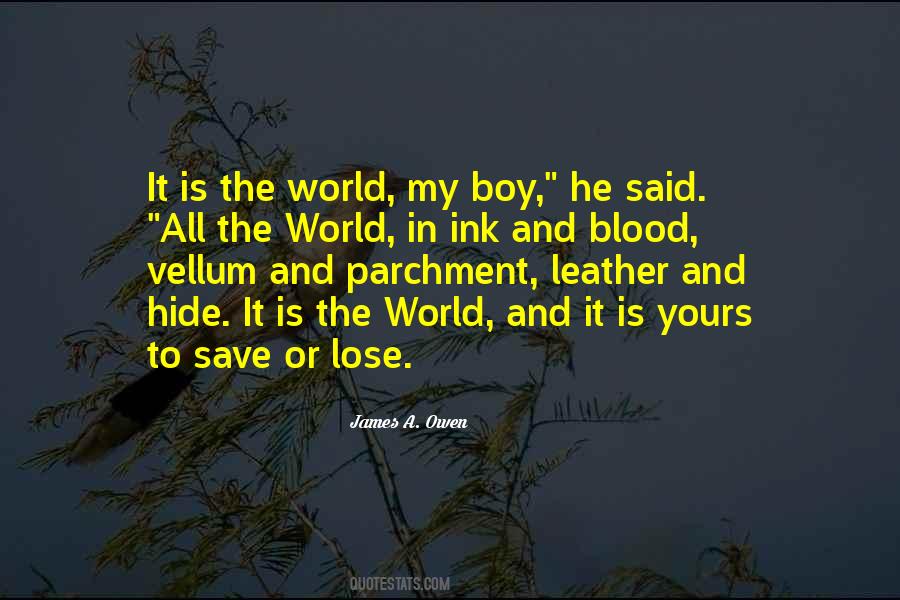 Ink Blood Quotes #1772699