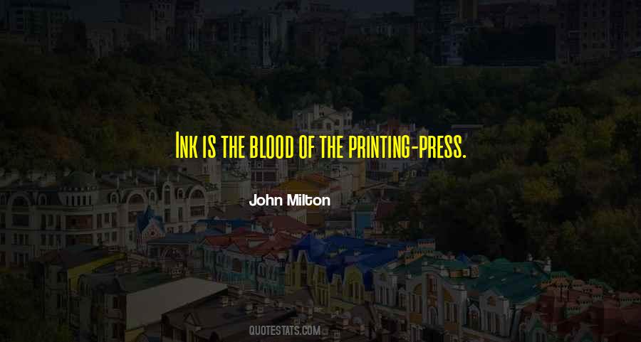 Ink Blood Quotes #183069