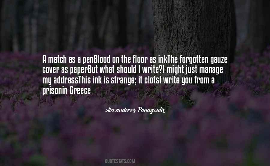 Ink Blood Quotes #210672