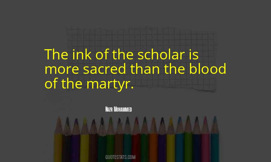 Ink Blood Quotes #918825