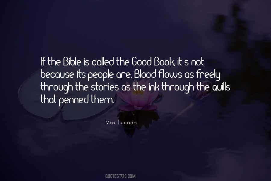 Ink Blood Quotes #993672