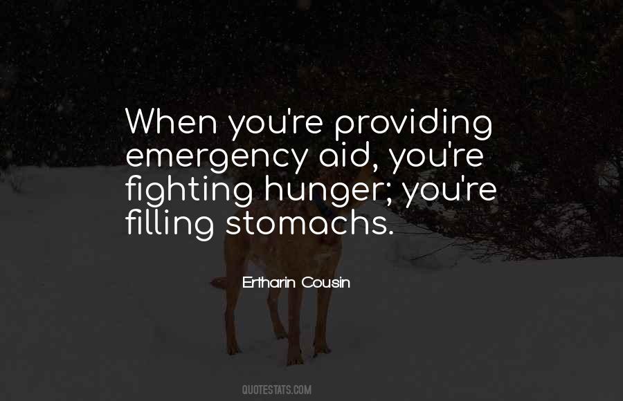 Quotes About Hunger #1536305