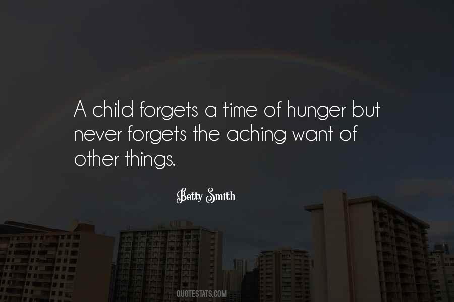 Quotes About Hunger #1651439