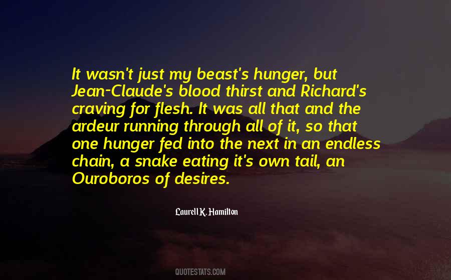 Quotes About Hunger #1658012