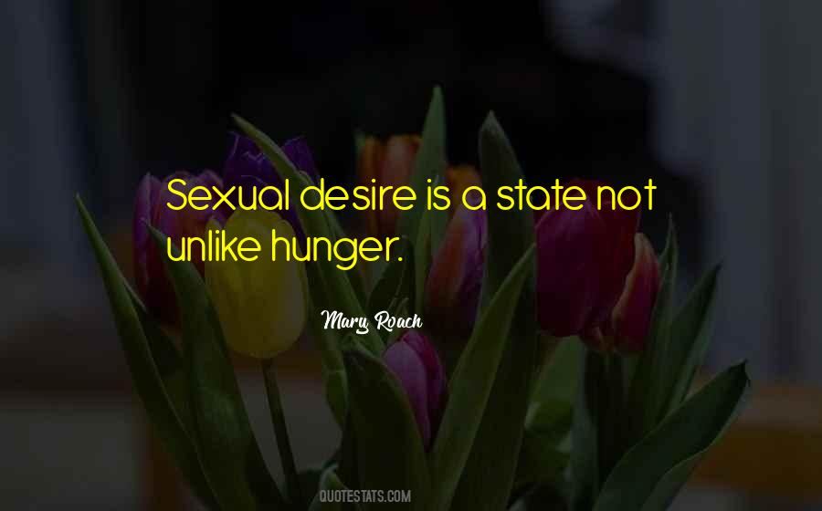 Quotes About Hunger #1674582