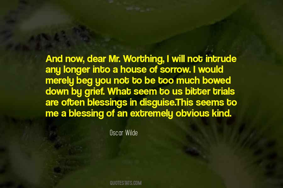 Quotes About Blessings And Trials #414743