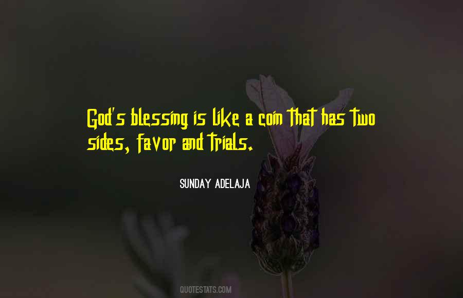 Quotes About Blessings And Trials #831821