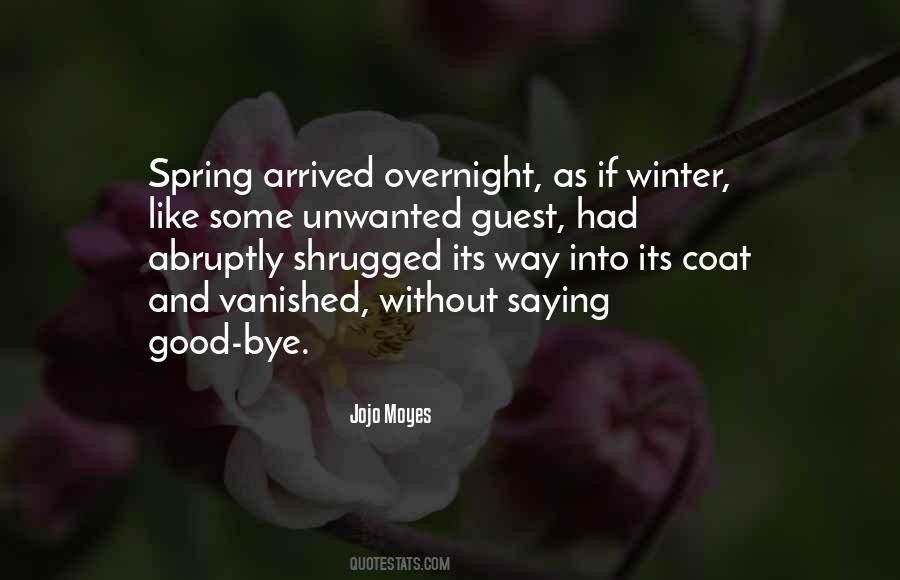 Quotes About Winter Into Spring #1499802