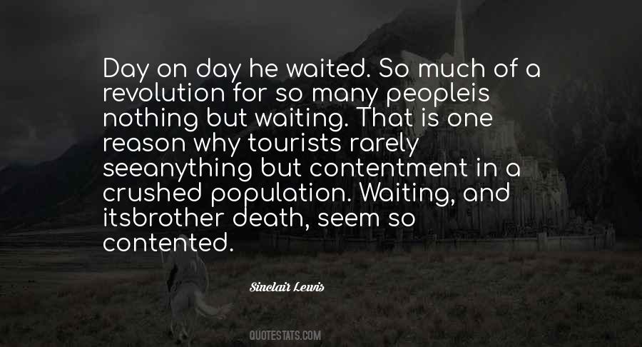Quotes About Waiting For Death #1097513