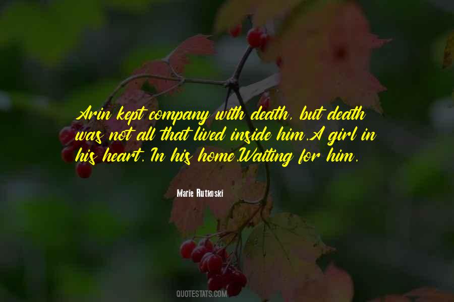 Quotes About Waiting For Death #297138
