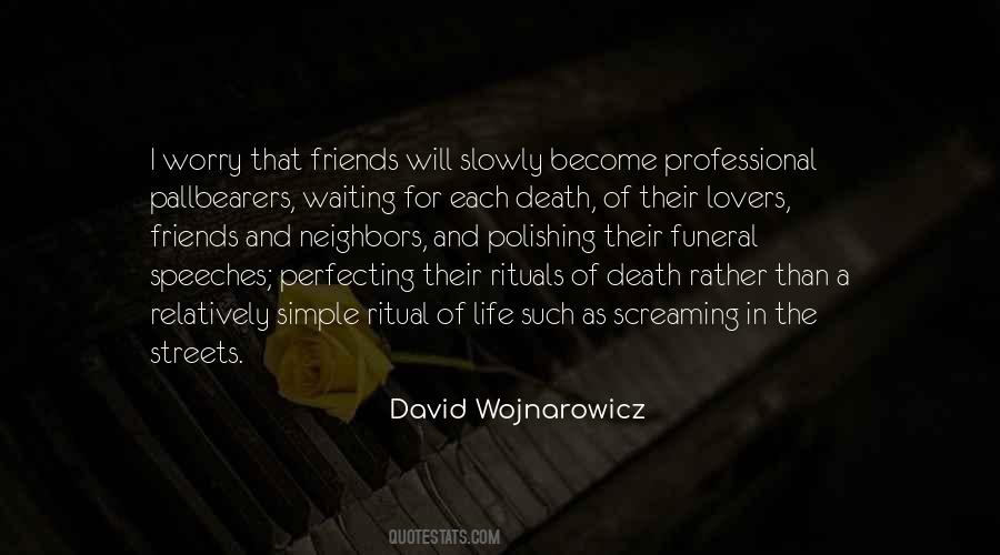 Quotes About Waiting For Death #359973