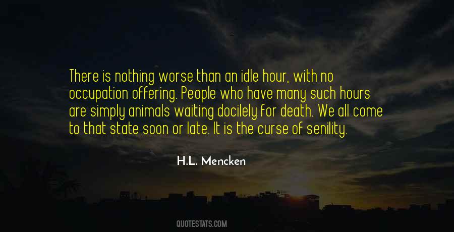 Quotes About Waiting For Death #774294
