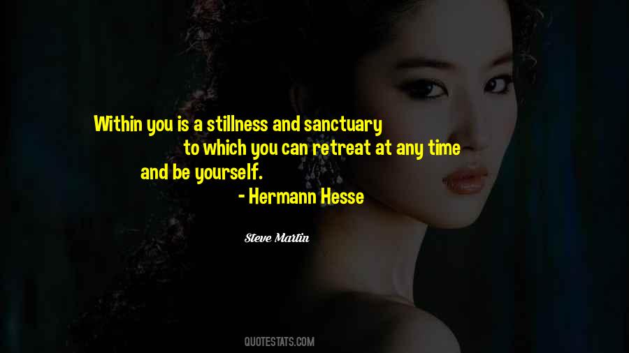 Quotes About Sanctuary #1302381