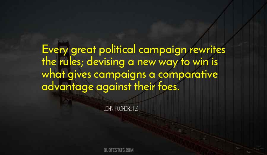 Quotes About Political Campaign #367991