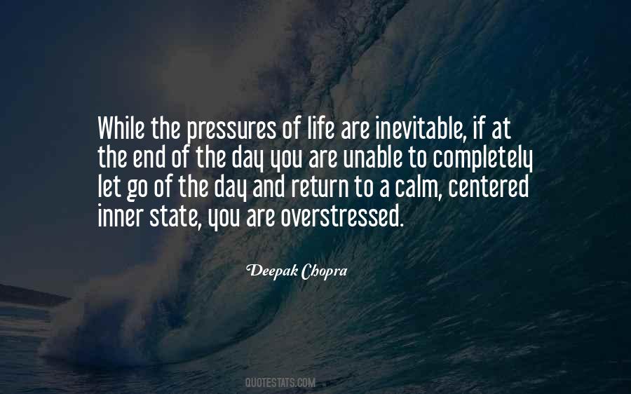 Quotes About Calm Under Pressure #903021