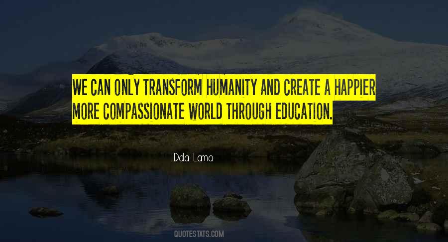 Compassionate World Quotes #1851893