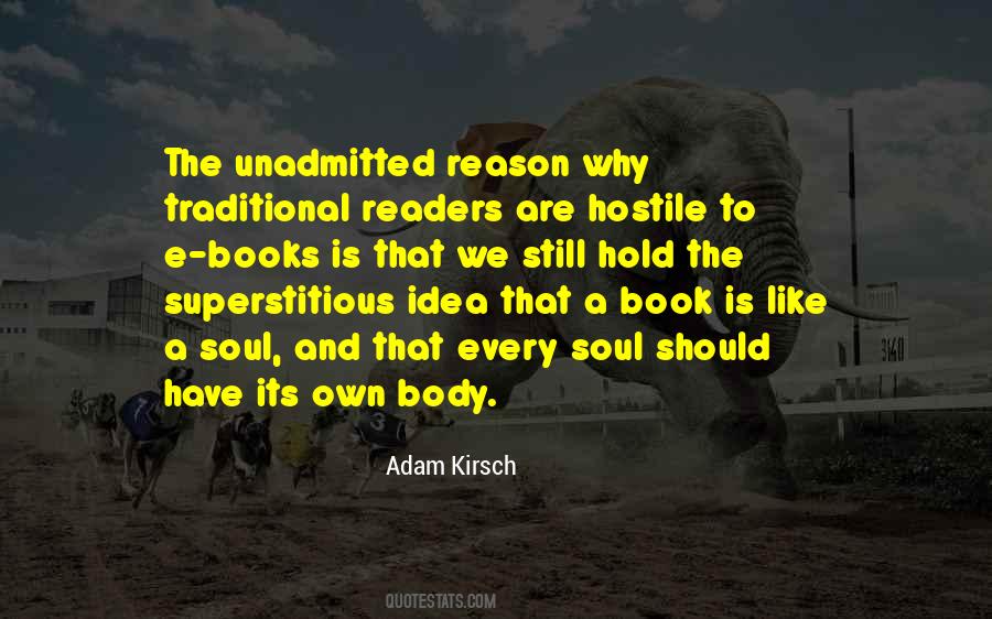 Quotes About Traditional Books #1313875