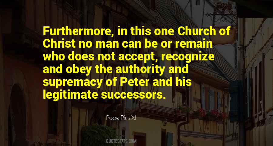 One Christ One Church Quotes #1237505