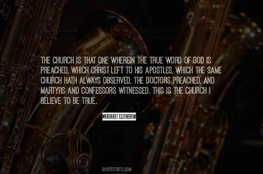 One Christ One Church Quotes #1810856