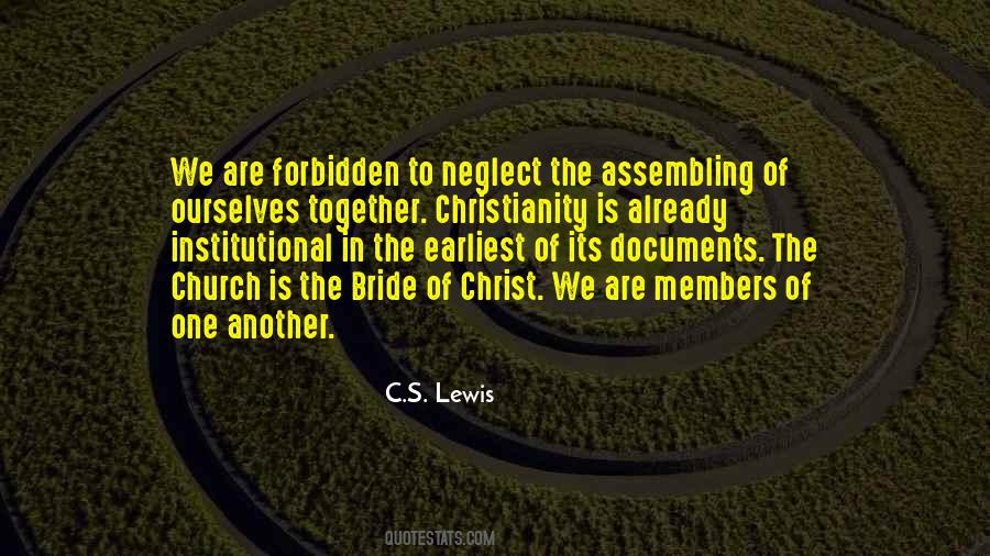 One Christ One Church Quotes #449813