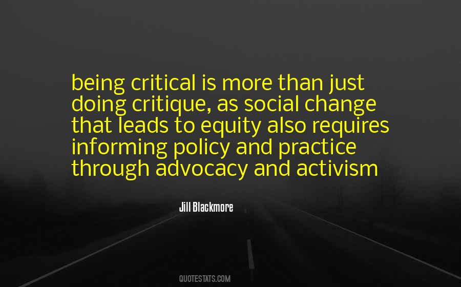 Quotes About Social Activism #83690