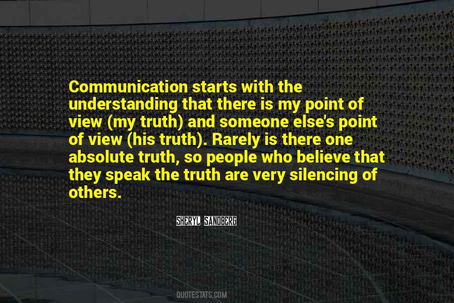 Quotes About Understanding And Communication #1813171