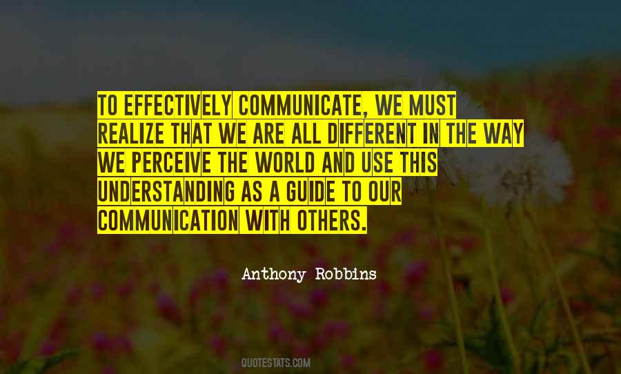 Quotes About Understanding And Communication #68853