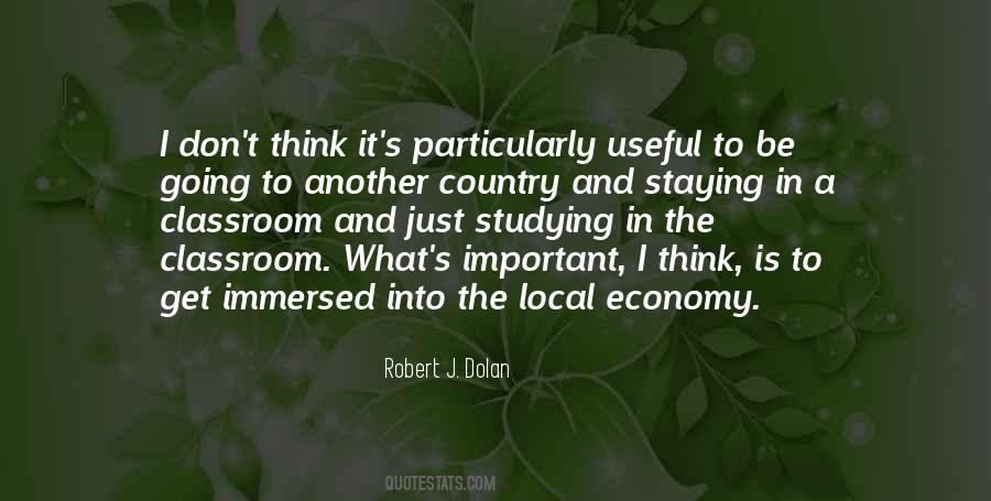 Quotes About Local Economy #1560165