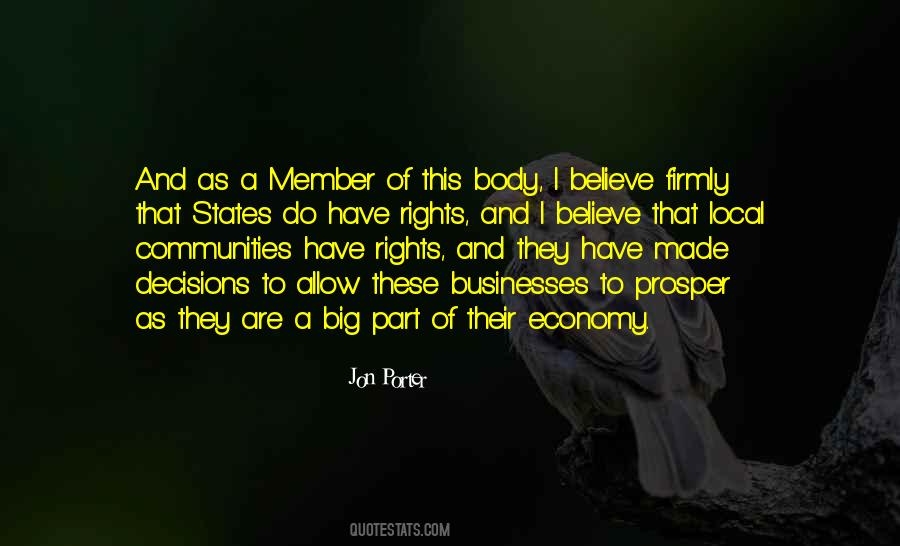 Quotes About Local Economy #1843110