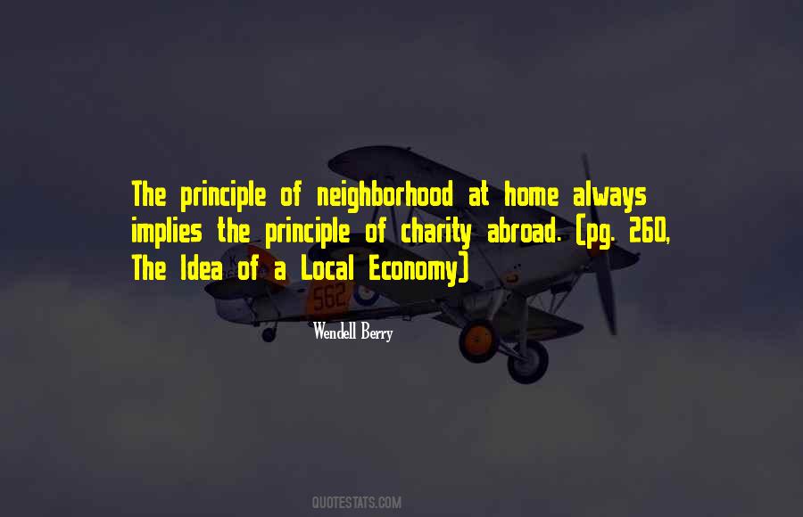 Quotes About Local Economy #411338