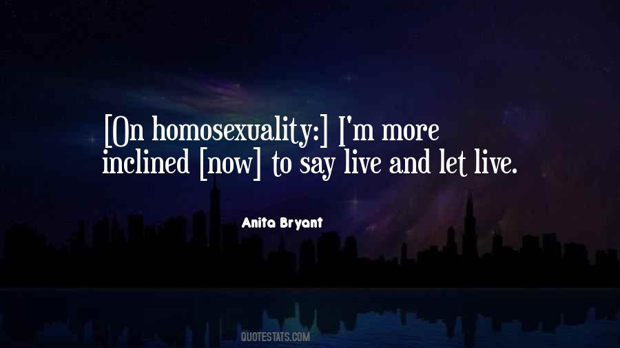 Quotes About Homosexuality #1249359