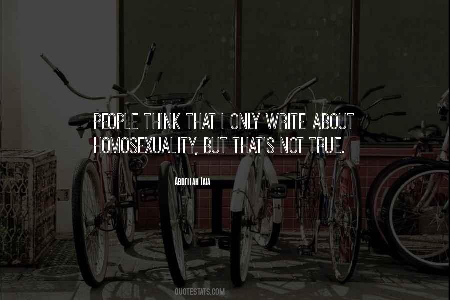 Quotes About Homosexuality #1852097