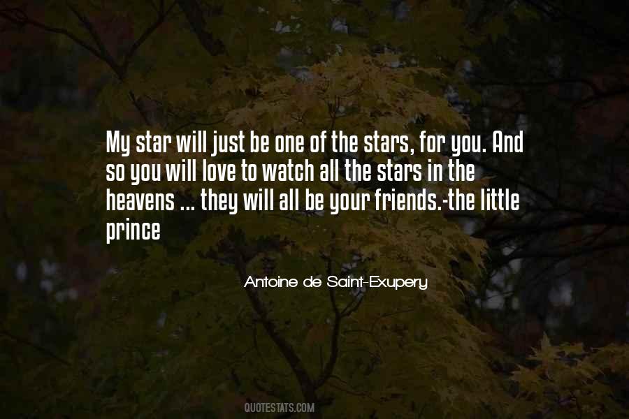 Quotes About Stars The Little Prince #1462956