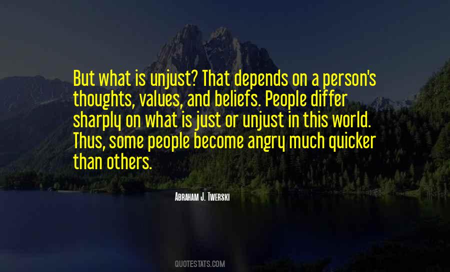 Unjust People Quotes #1347001