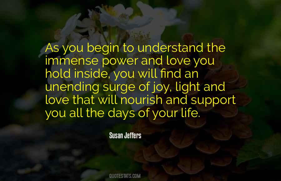 Light Of Your Love Quotes #1107718