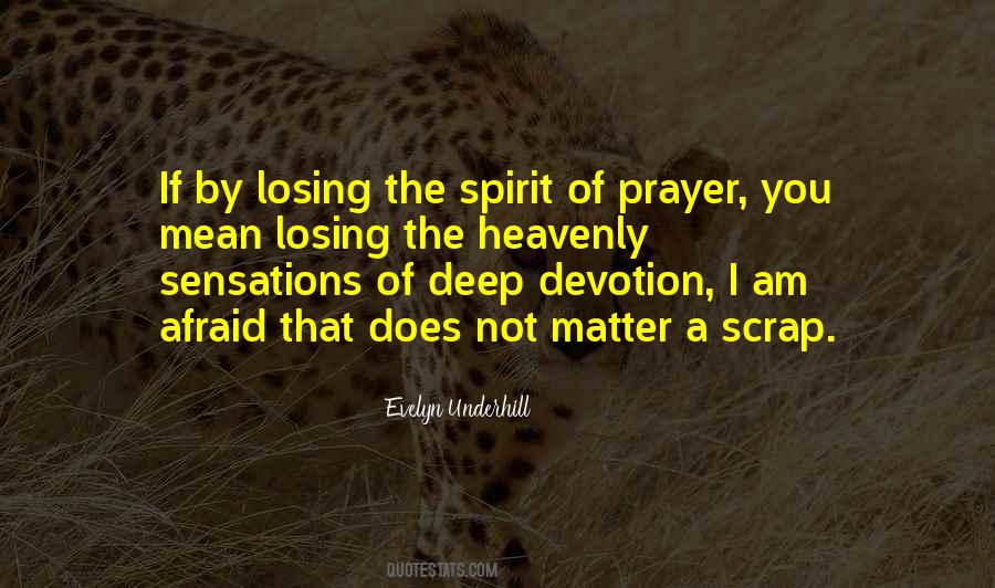 Spirit Of Prayer Quotes #48537