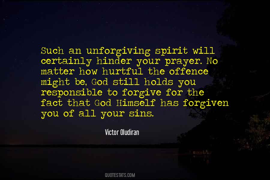 Spirit Of Prayer Quotes #932741