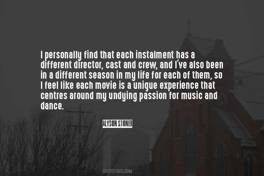 Quotes About Passion For Dance #424238