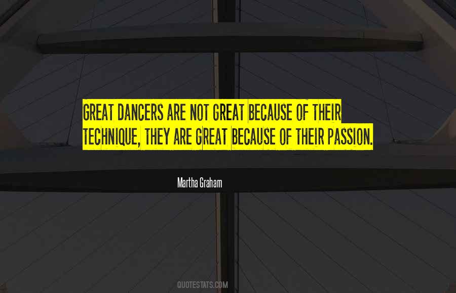 Quotes About Passion For Dance #992287