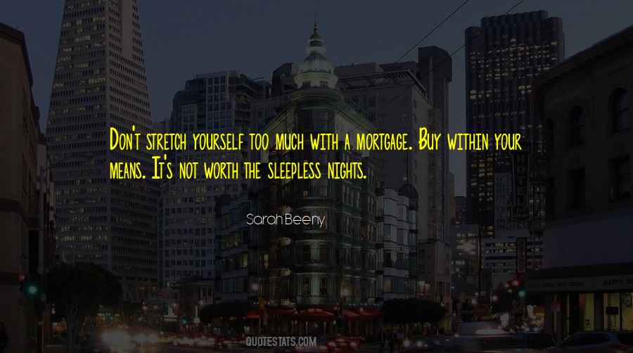 Quotes About Sleepless Nights #764117