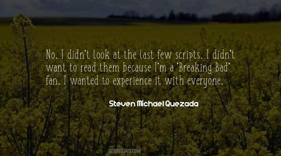 Quotes About A Bad Experience #277146