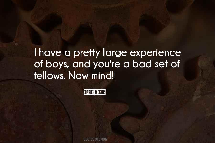 Quotes About A Bad Experience #548294