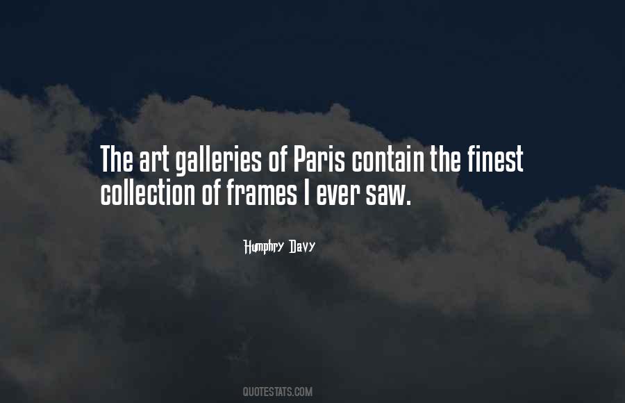 Quotes About Art Galleries #946182