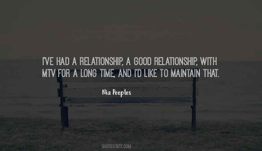 Quotes About A Good Relationship #880272