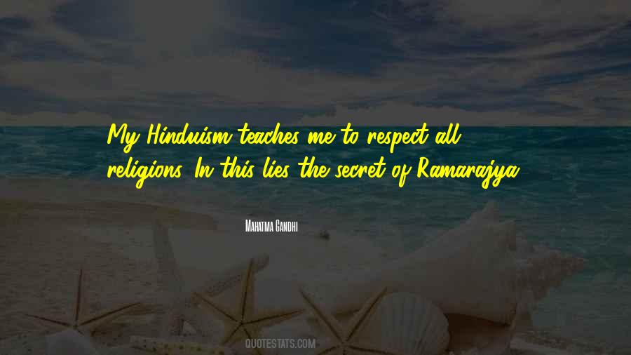 Quotes About Hinduism #101881