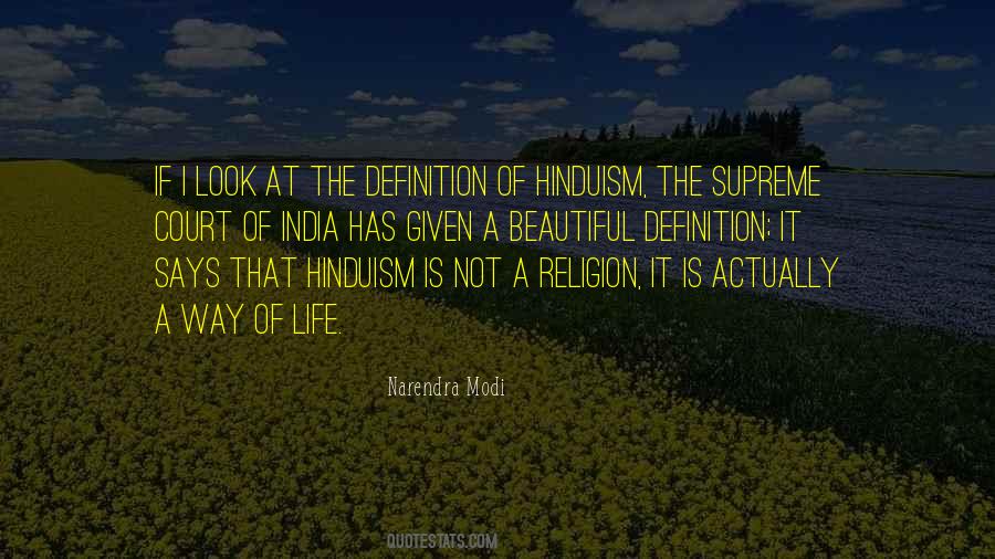 Quotes About Hinduism #1246573