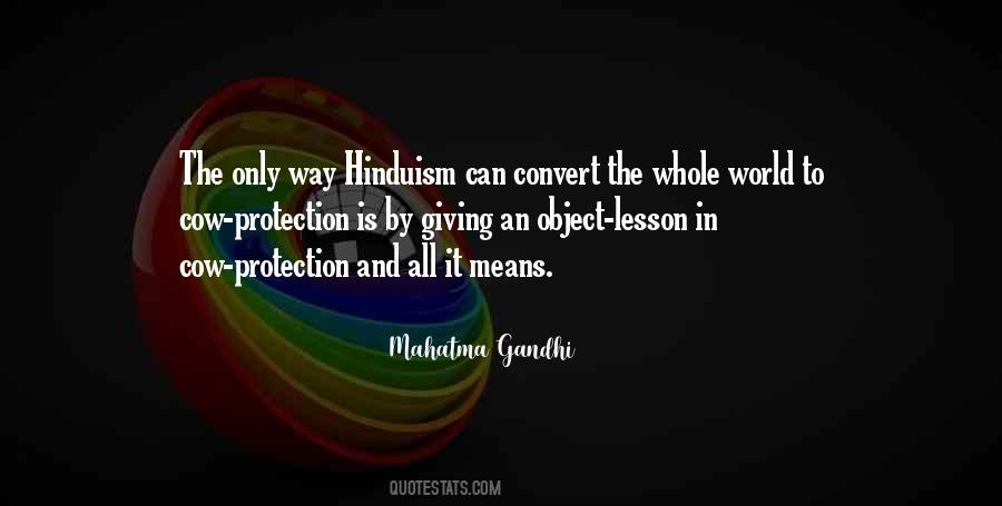Quotes About Hinduism #349410
