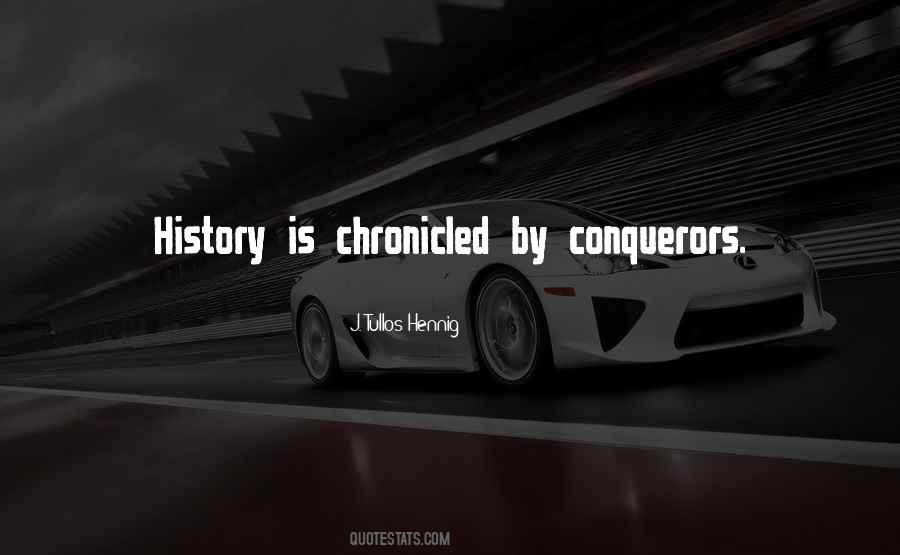 Quotes About Conquerors #1461918